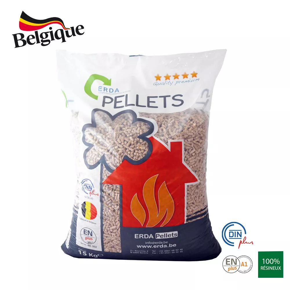 Erda Pellets - Palette de 65 sacs Erda Pellets - Palette de 65 sacs