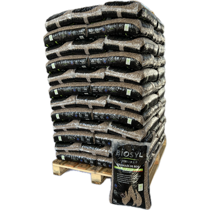 Granulés de bois Biosyl 5.0 premium Granulés de bois Biosyl 5.0 premium