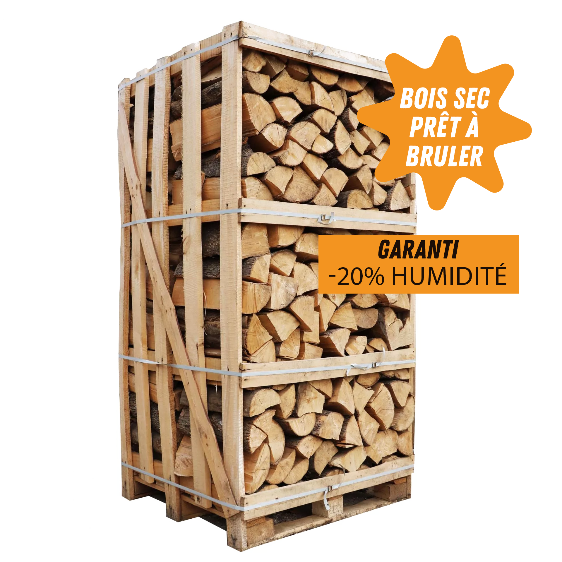 Box 2m³ de bois de chauffage sec étuvé Box 2m³ de bois de chauffage sec étuvé