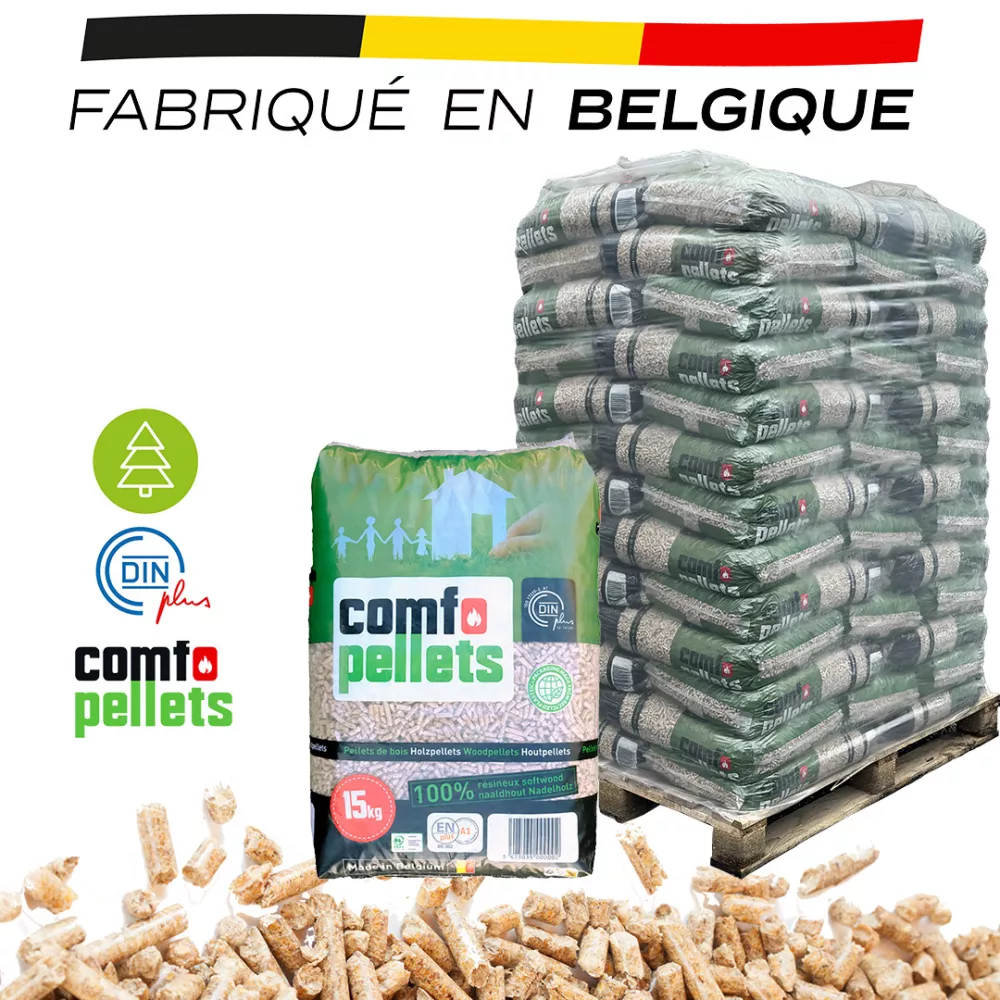 Comfo Pellets - Palette de 65 sacs Comfo Pellets - Palette de 65 sacs