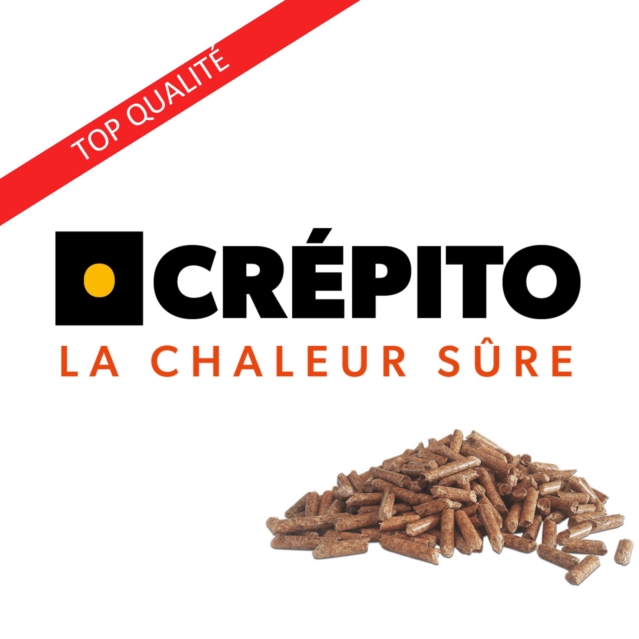 Granulés de bois CREPITO en vrac soufflé Livré Granulés de bois CREPITO en vrac soufflé Livré
