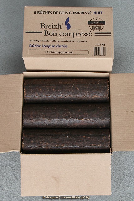 Buche densifiée de nuit