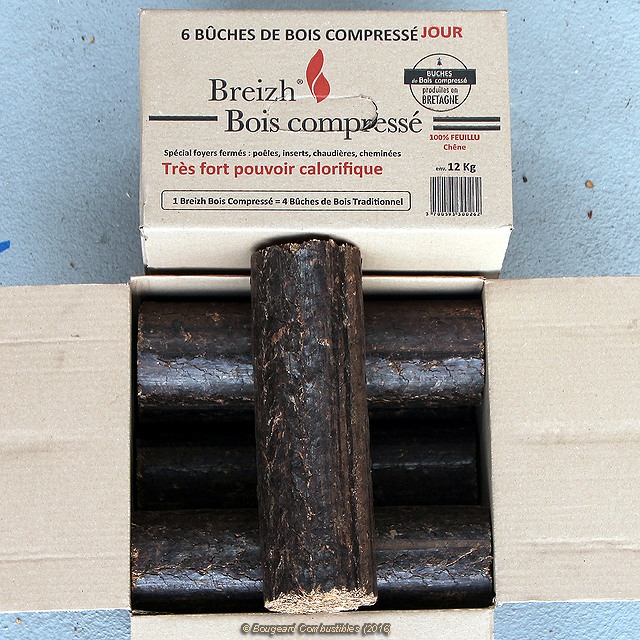 Buche densifiée de jour