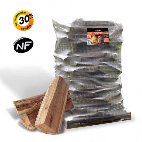 Bûches de bois Crépito 40 cm
